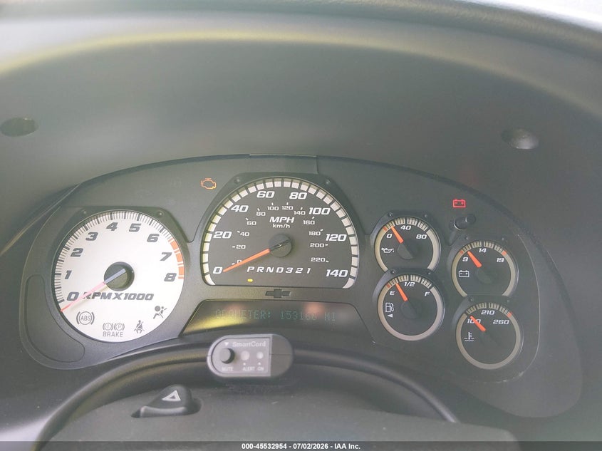 2006 Chevrolet Trailblazer VIN 1GNES13H862360922 IAAI salvage auction — THEFT, Salvage (South Carolina), sold $3,150 on 2026-08-21 (photo 7)