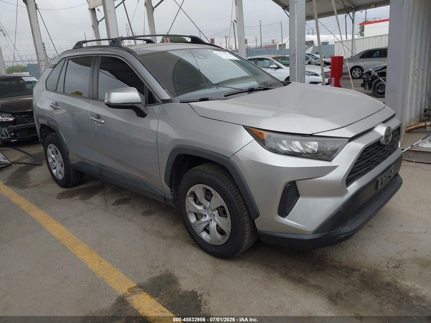 2019 Toyota Rav 4 VIN JTMK1RFV8KJ001603 IAAI salvage auction — REAR END, Salvage (California), sold $6,000 on 2026-07-22 (photo 1)