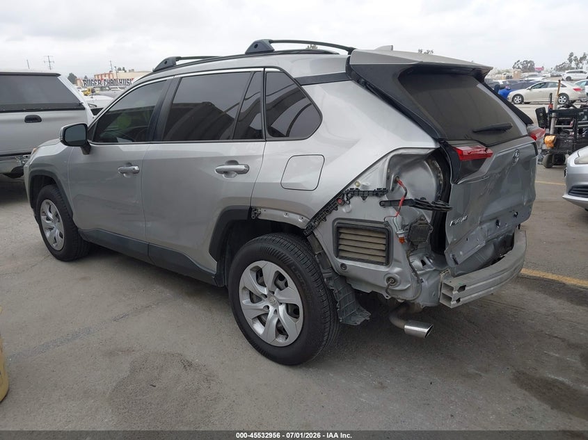 2019 Toyota Rav 4 VIN JTMK1RFV8KJ001603 IAAI salvage auction — REAR END, Salvage (California), sold $6,000 on 2026-07-22 (photo 3)