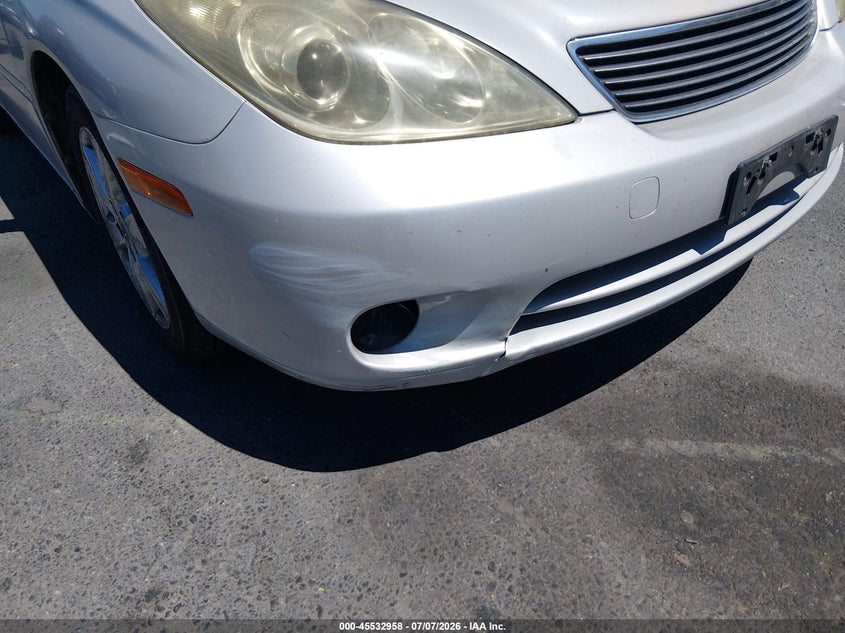 2006 Lexus Es 330 VIN JTHBA30G765172430 IAAI salvage auction — RIGHT FRONT, Salvage (California), sold $1,250 on 2026-07-16 (photo 6)