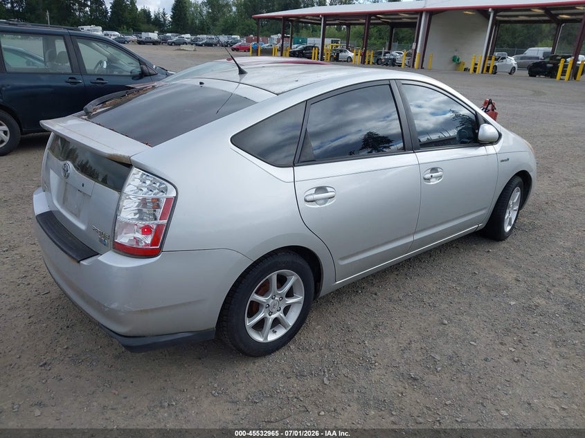 2007 Toyota Prius VIN JTDKB20U773270465 IAAI salvage auction — NORMAL WEAR, Rebuilt-Non-Public (Washington), sold $975 on 2026-07-22 (photo 4)