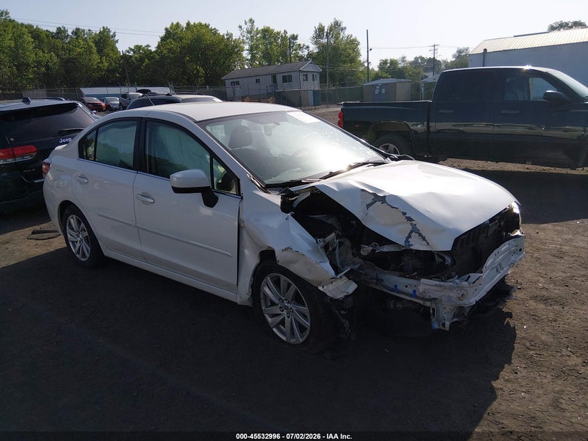 2016 Subaru Impreza VIN JF1GJAB62GH017726 IAAI salvage auction — FRONT END, Salvage (Pennsylvania), sold $25 on 2026-07-28 (photo 1)