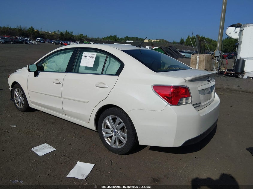 2016 Subaru Impreza VIN JF1GJAB62GH017726 IAAI salvage auction — FRONT END, Salvage (Pennsylvania), sold $25 on 2026-07-28 (photo 3)