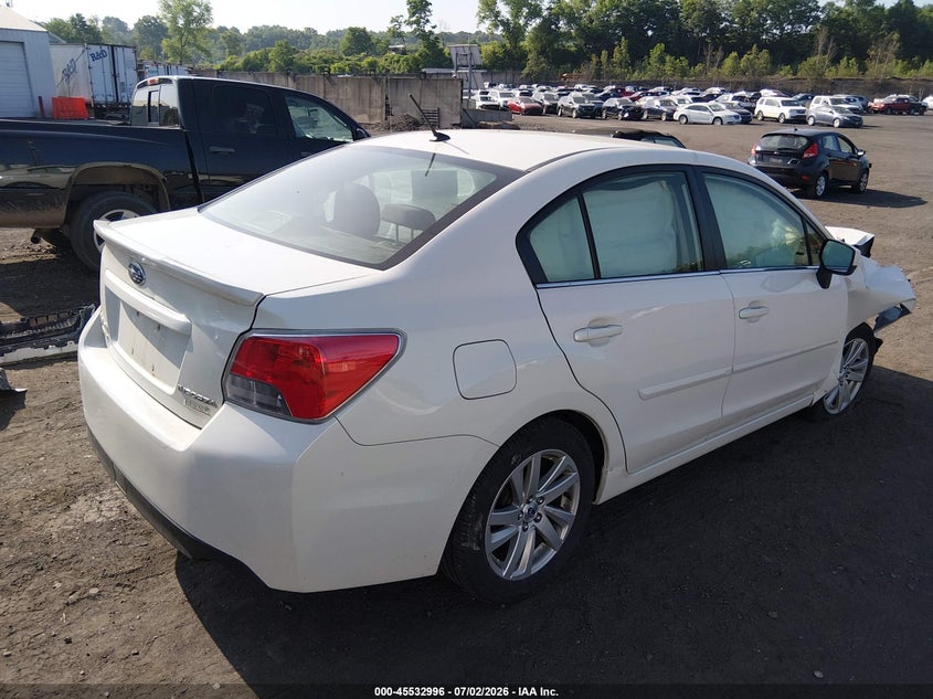 2016 Subaru Impreza VIN JF1GJAB62GH017726 IAAI salvage auction — FRONT END, Salvage (Pennsylvania), sold $25 on 2026-07-28 (photo 4)