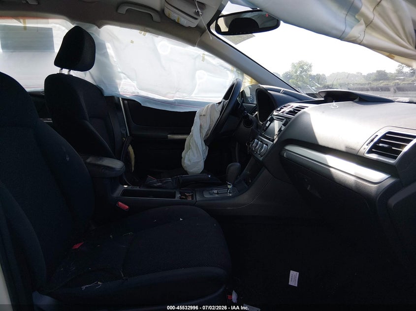 2016 Subaru Impreza VIN JF1GJAB62GH017726 IAAI salvage auction — FRONT END, Salvage (Pennsylvania), sold $25 on 2026-07-28 (photo 5)