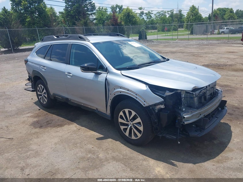 2025 Subaru Outback VIN 4S4BTACC9S3172598 — IAAI salvage auction photo