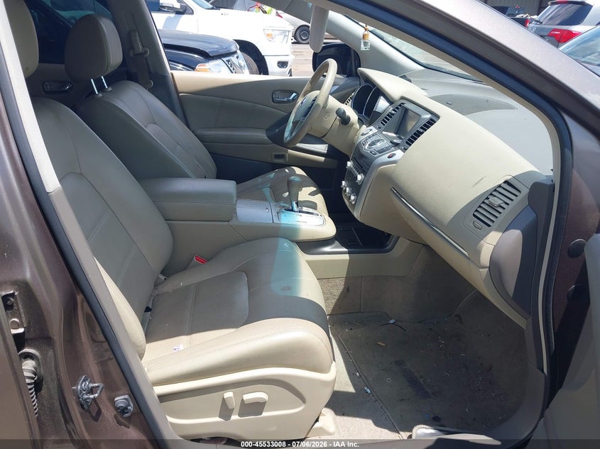 2014 Nissan Murano VIN JN8AZ1MU5EW421282 IAAI salvage auction — NORMAL WEAR, Clear (Mississippi), sold $425 on 2026-07-23 (photo 5)