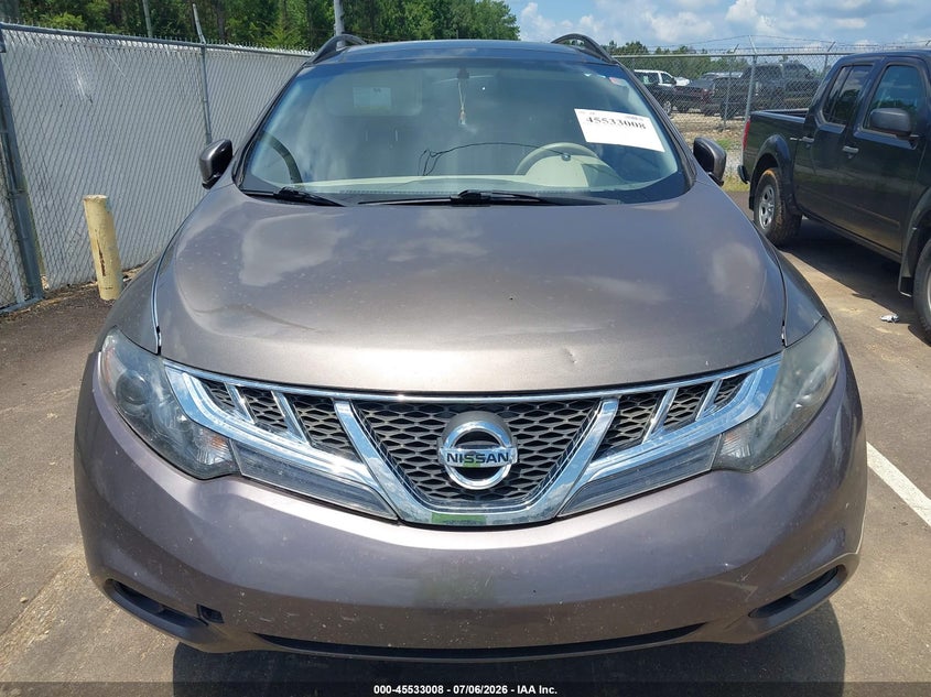 2014 Nissan Murano VIN JN8AZ1MU5EW421282 IAAI salvage auction — NORMAL WEAR, Clear (Mississippi), sold $425 on 2026-07-23 (photo 6)