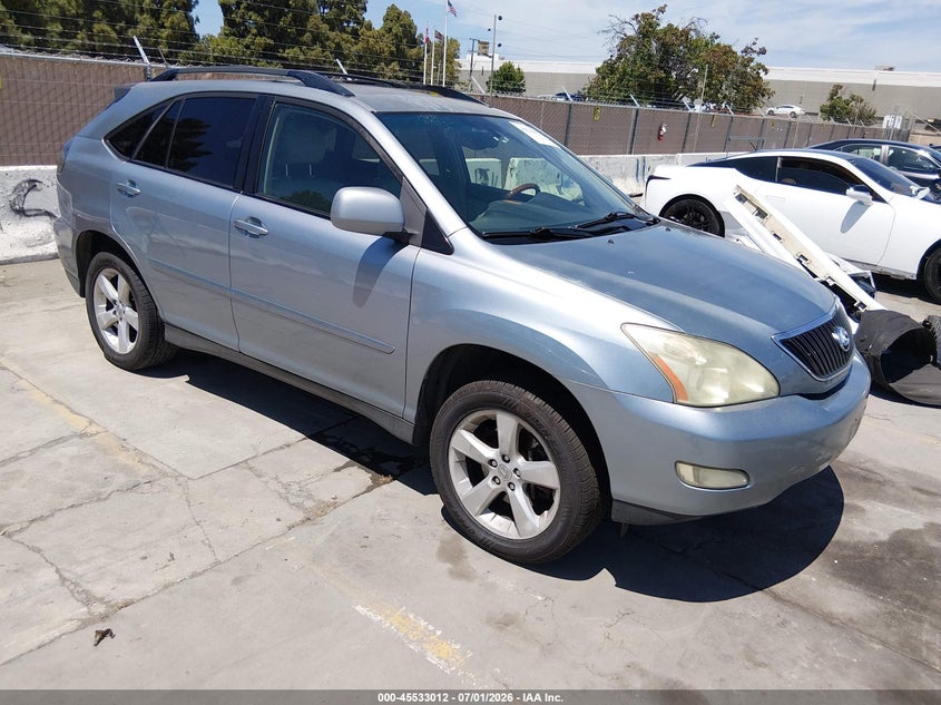 2005 Lexus Rx 330 VIN JTJGA31U850054908 IAAI salvage auction — NORMAL WEAR, Clear - Dealer Only (California), sold $775 on 2026-07-29 (photo 1)