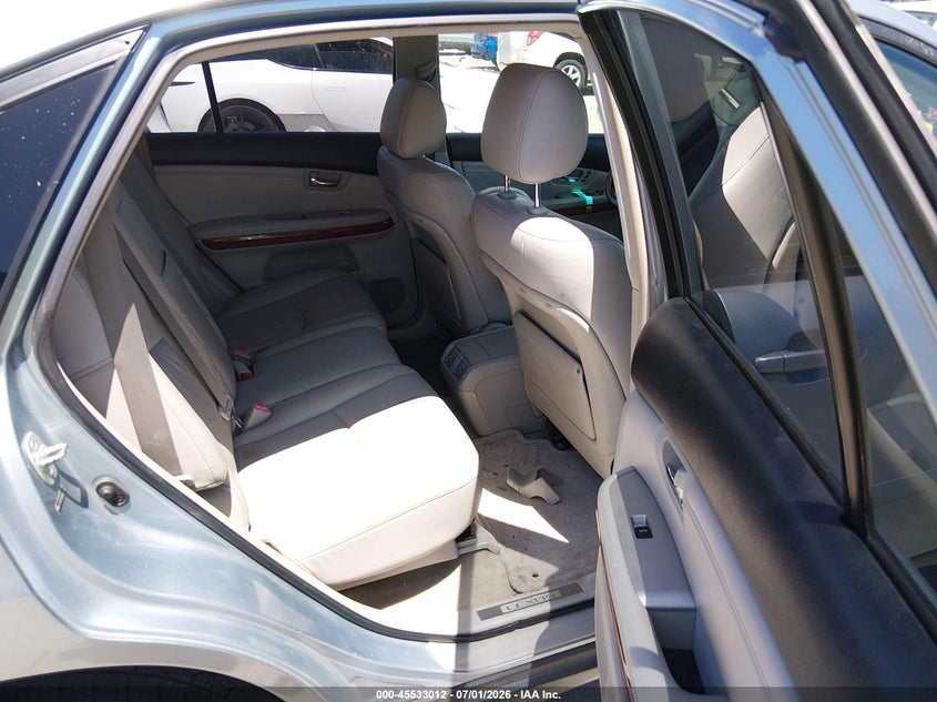 2005 Lexus Rx 330 VIN JTJGA31U850054908 IAAI salvage auction — NORMAL WEAR, Clear - Dealer Only (California), sold $775 on 2026-07-29 (photo 8)