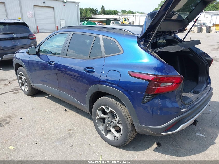 2024 Chevrolet Trax VIN KL77LHE26RC040980 IAAI salvage auction — SIDE, Salvage Title, sold $6,800 on 2026-08-01 (photo 3)