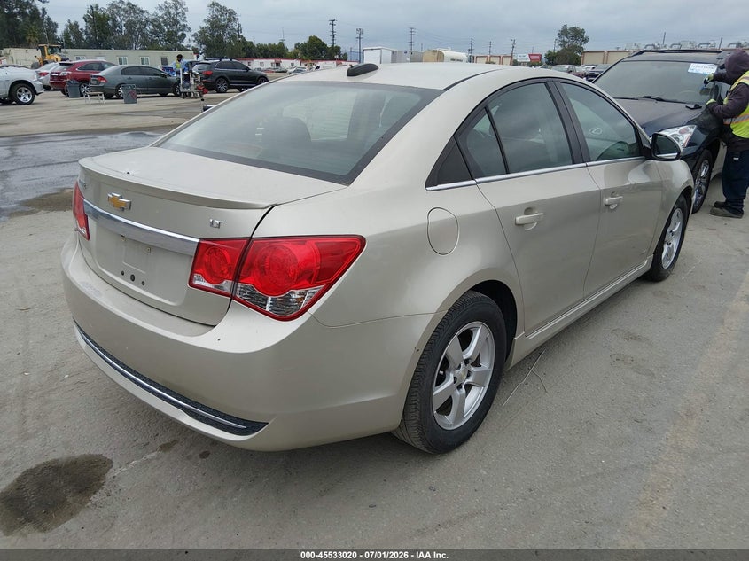 2016 Chevrolet Cruze VIN 1G1PE5SB5G7207781 IAAI salvage auction — UNKNOWN, Clear - Dealer Only (California), sold $175 on 2026-07-22 (photo 4)