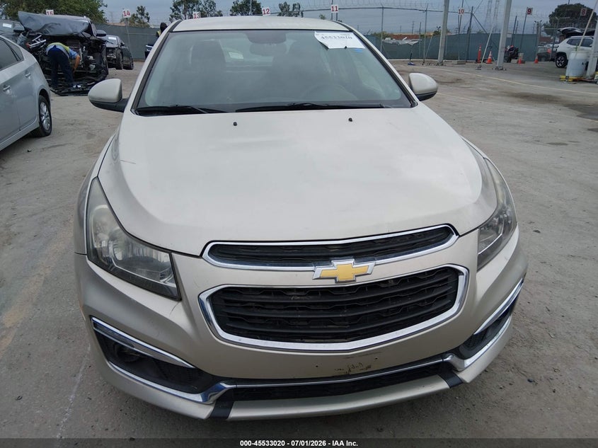 2016 Chevrolet Cruze VIN 1G1PE5SB5G7207781 IAAI salvage auction — UNKNOWN, Clear - Dealer Only (California), sold $175 on 2026-07-22 (photo 6)