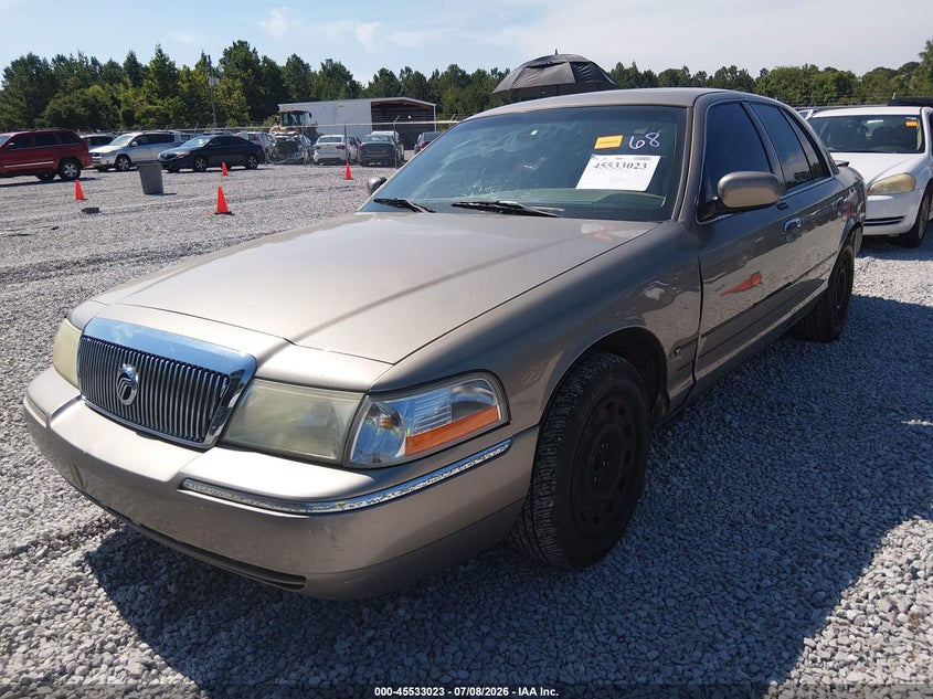 2005 Mercury Grand marquis VIN 2MEFM74W65X641361 IAAI salvage auction — REAR END, Salvage (Alabama), sold $25 on 2026-07-23 (photo 2)