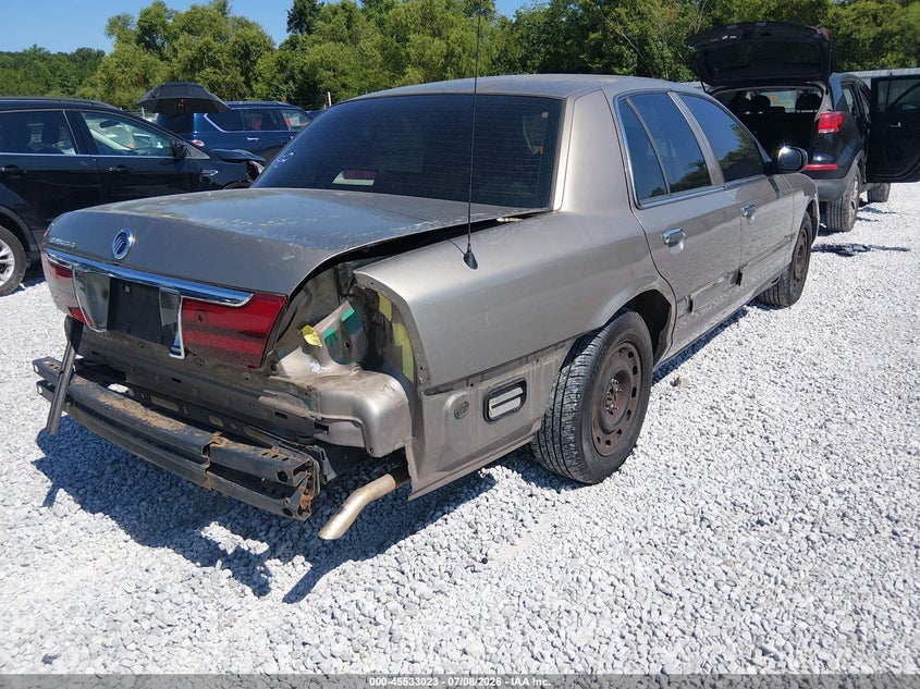 2005 Mercury Grand marquis VIN 2MEFM74W65X641361 IAAI salvage auction — REAR END, Salvage (Alabama), sold $25 on 2026-07-23 (photo 4)