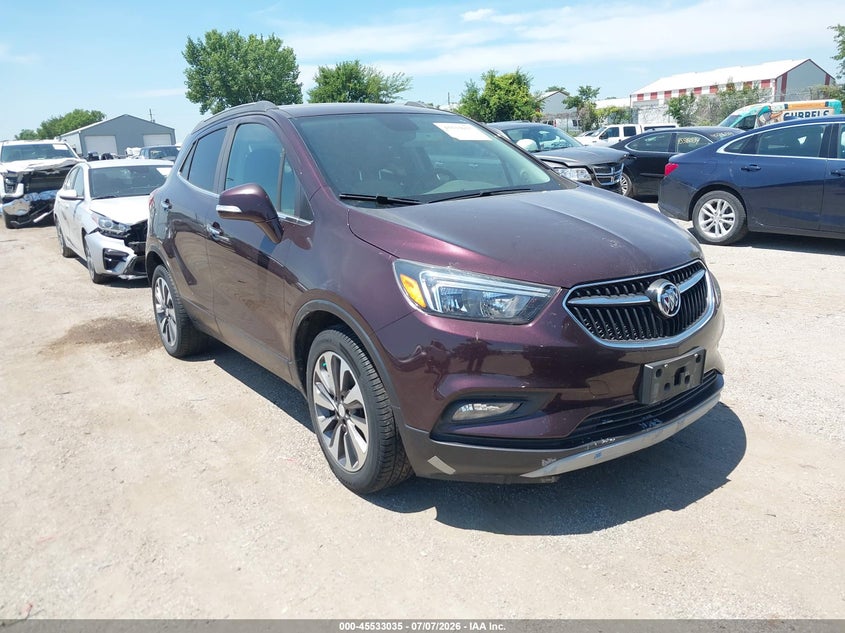 2018 Buick Encore VIN KL4CJBSB6JB609887 IAAI salvage auction — NORMAL WEAR, Regular Certificate (Iowa), sold $1,550 on 2026-07-13 (photo 1)