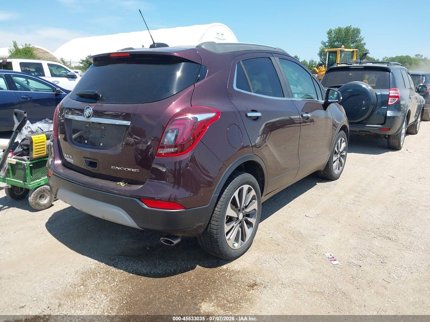 2018 Buick Encore VIN KL4CJBSB6JB609887 IAAI salvage auction — NORMAL WEAR, Regular Certificate (Iowa), sold $1,550 on 2026-07-13 (photo 4)