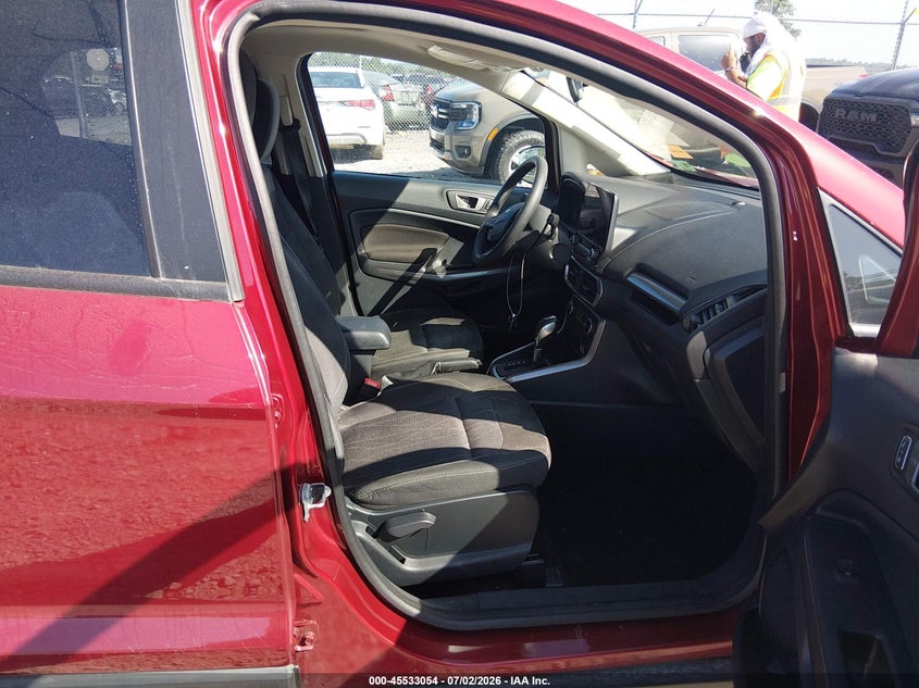 2022 Ford Ecosport VIN MAJ6S3GL1NC459880 IAAI salvage auction — FRONT END, Salvage (West Virginia), sold $25 on 2026-07-29 (photo 5)
