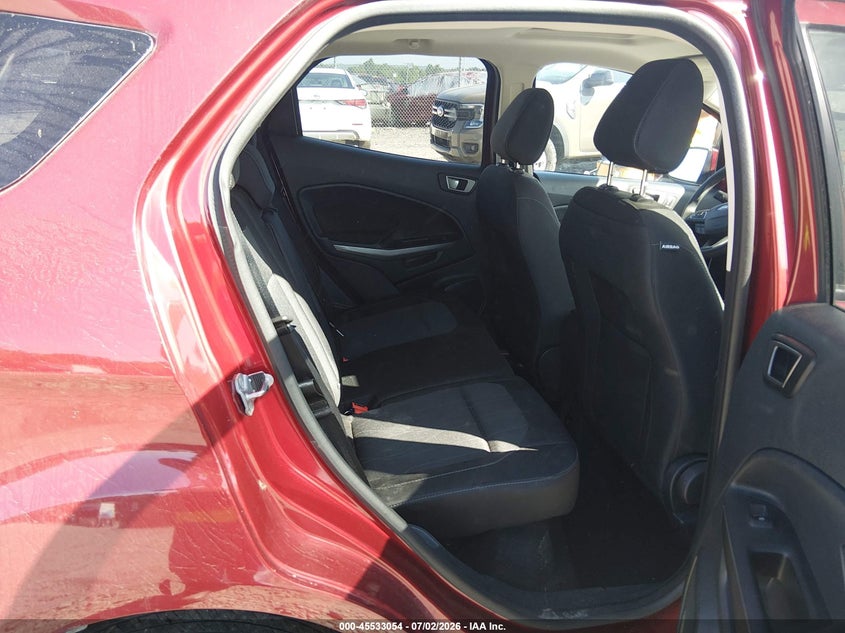 2022 Ford Ecosport VIN MAJ6S3GL1NC459880 IAAI salvage auction — FRONT END, Salvage (West Virginia), sold $25 on 2026-07-29 (photo 8)