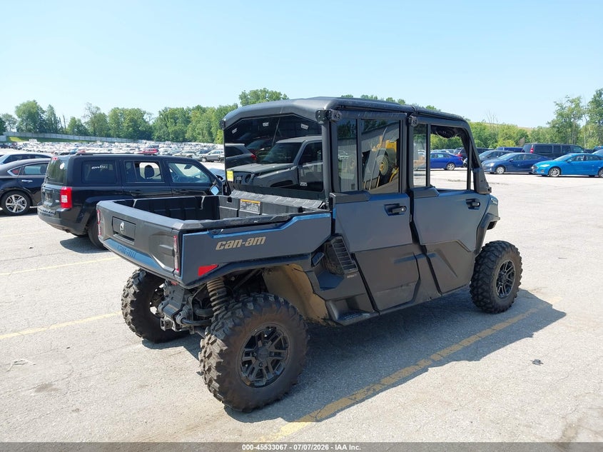 2026 Can-am/ brp Traxter VIN 3JBKUAX43TK021839 IAAI salvage auction — RIGHT FRONT, Clear (Michigan), sold $23,150 on 2026-08-19 (photo 4)