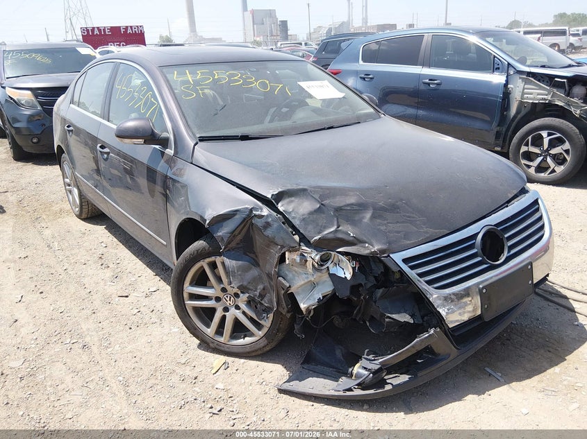 2008 Volkswagen Passat VIN WVWEK73C48E097331 IAAI salvage auction — FRONT END, Clear (Indiana), sold $325 on 2026-08-05 (photo 1)