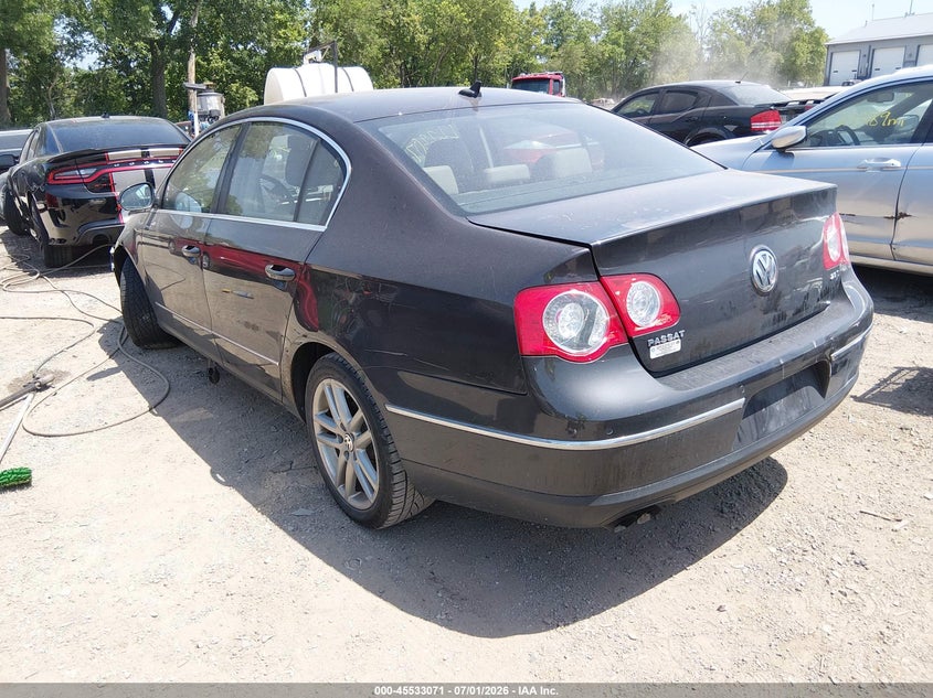 2008 Volkswagen Passat VIN WVWEK73C48E097331 IAAI salvage auction — FRONT END, Clear (Indiana), sold $325 on 2026-08-05 (photo 3)