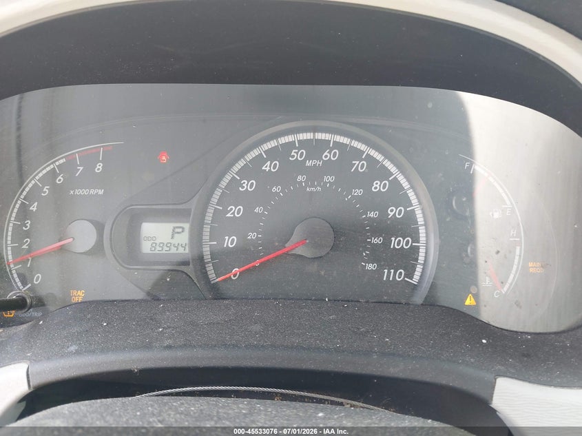 2012 Toyota Sienna VIN 5TDKK3DCXCS176189 IAAI salvage auction — SIDE, Salvage (Ohio), sold $3,500 on 2026-07-13 (photo 7)