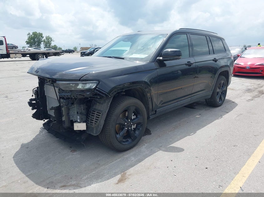 2025 Jeep Grand cherokee VIN 1C4RJKBG4S8760639 IAAI salvage auction — FRONT END, Salvage (Iowa), sold $17,050 on 2026-08-11 (photo 2)
