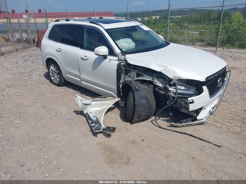 2016 Volvo Xc90 VIN YV4A22PKXG1092544 IAAI salvage auction — RIGHT FRONT, Salvage (Pennsylvania), sold $25 on 2026-07-28 (photo 1)