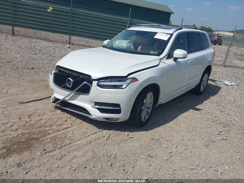 2016 Volvo Xc90 VIN YV4A22PKXG1092544 IAAI salvage auction — RIGHT FRONT, Salvage (Pennsylvania), sold $25 on 2026-07-28 (photo 2)