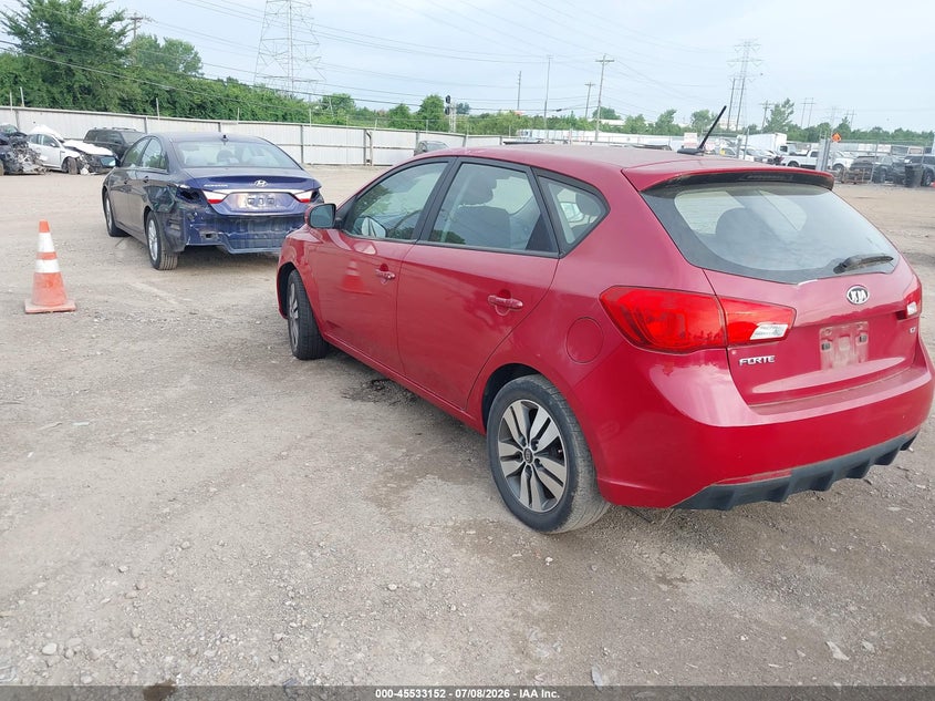 2013 Kia Forte VIN KNAFU5A20D5657639 IAAI salvage auction — NORMAL WEAR, Original (Ohio), sold $325 on 2026-07-30 (photo 3)