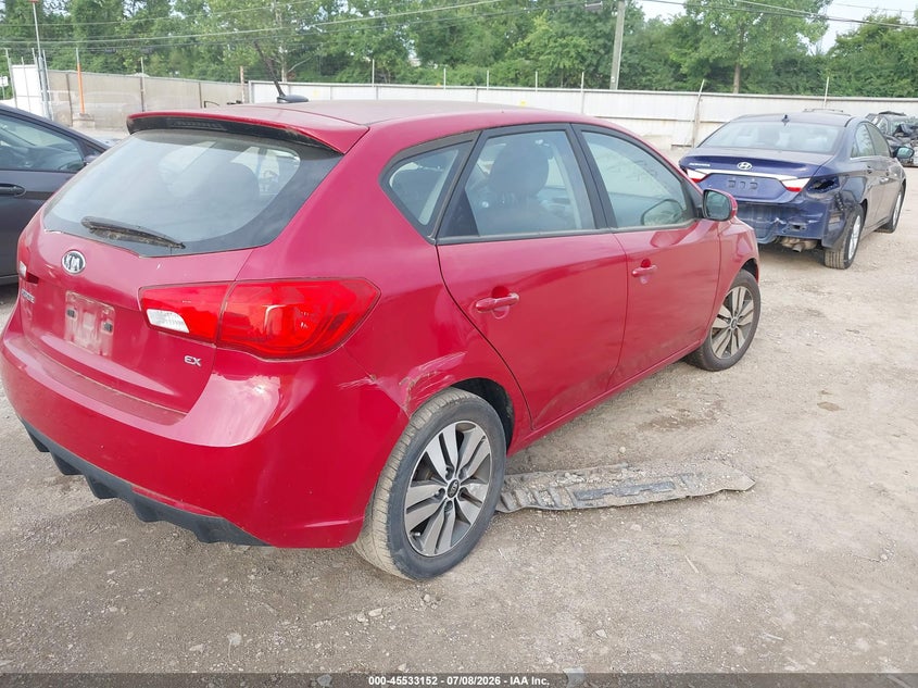 2013 Kia Forte VIN KNAFU5A20D5657639 IAAI salvage auction — NORMAL WEAR, Original (Ohio), sold $325 on 2026-07-30 (photo 4)