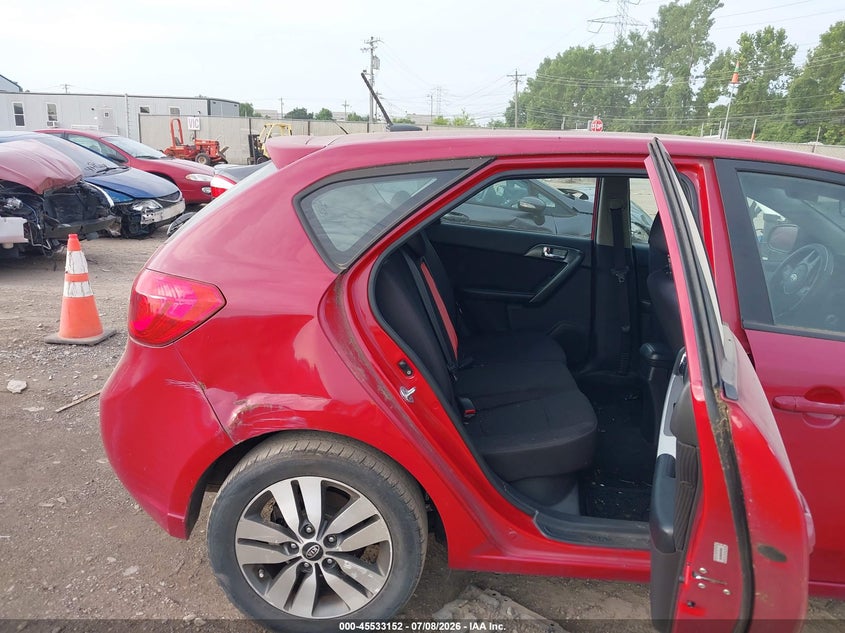 2013 Kia Forte VIN KNAFU5A20D5657639 IAAI salvage auction — NORMAL WEAR, Original (Ohio), sold $325 on 2026-07-30 (photo 8)