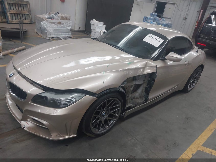 2011 BMW Z4 VIN WBALM7C5XBE382591 IAAI salvage auction — LEFT FRONT, Salvage (Arizona), sold $2,900 on 2026-08-02 (photo 2)