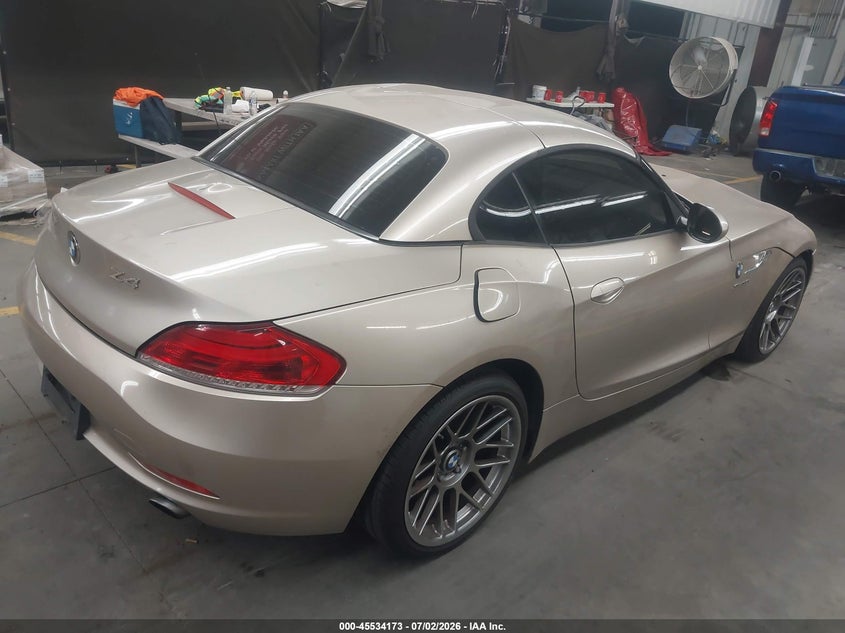 2011 BMW Z4 VIN WBALM7C5XBE382591 IAAI salvage auction — LEFT FRONT, Salvage (Arizona), sold $2,900 on 2026-08-02 (photo 4)