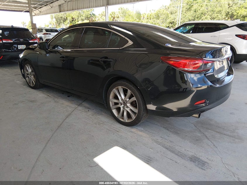 2016 Mazda 6 VIN JM1GJ1V51G1464862 IAAI salvage auction — FRONT END, Rebuildable (Florida), sold $650 on 2026-07-22 (photo 3)