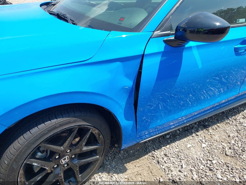 2026 Honda Civic VIN 19XFL2H86TE014018 IAAI salvage auction — RIGHT FRONT, Salvage Title, sold $7,900 on 2026-09-04 (photo 6)
