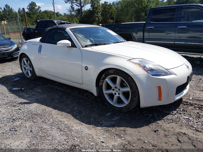 2005 Nissan 350z VIN JN1AZ36A95M750009 IAAI salvage auction — RIGHT FRONT, Clear (South Carolina), sold $6,600 on 2026-07-14 (photo 1)