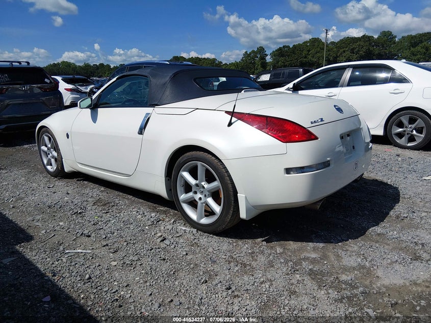2005 Nissan 350z VIN JN1AZ36A95M750009 IAAI salvage auction — RIGHT FRONT, Clear (South Carolina), sold $6,600 on 2026-07-14 (photo 3)