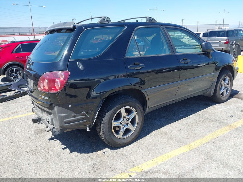 1999 Lexus Rx 300 VIN JT6HF10U1X0085183 IAAI salvage auction — REAR END, Salvage (California), sold $650 on 2026-07-16 (photo 4)