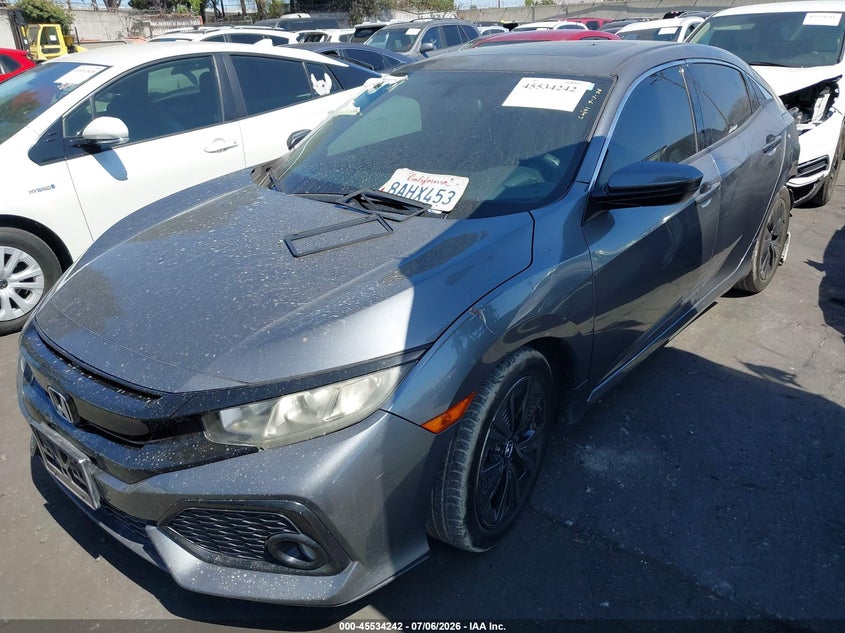 2017 Honda Civic VIN SHHFK7H58HU430223 IAAI salvage auction — REAR END, Salvage Certificate (California), sold $4,600 on 2026-07-22 (photo 2)