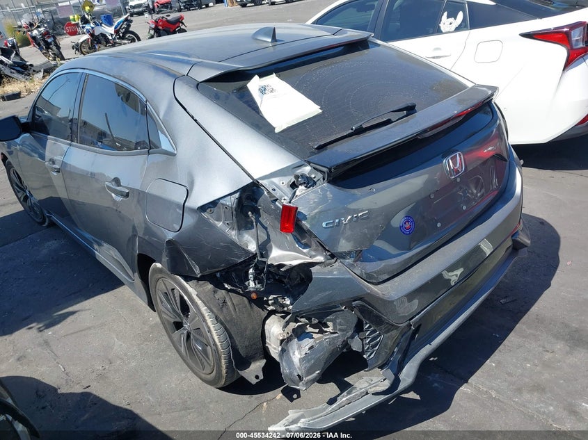 2017 Honda Civic VIN SHHFK7H58HU430223 IAAI salvage auction — REAR END, Salvage Certificate (California), sold $4,600 on 2026-07-22 (photo 3)
