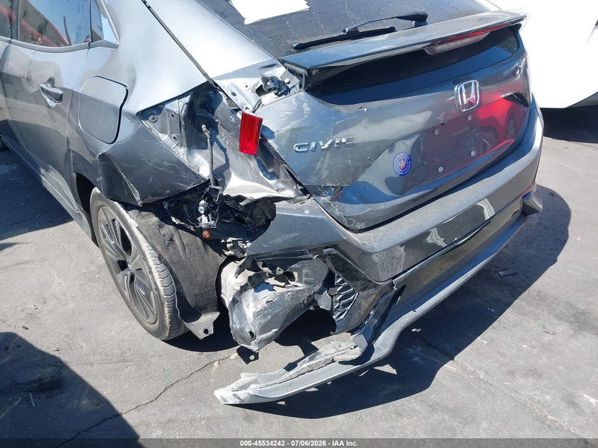 2017 Honda Civic VIN SHHFK7H58HU430223 IAAI salvage auction — REAR END, Salvage Certificate (California), sold $4,600 on 2026-07-22 (photo 6)