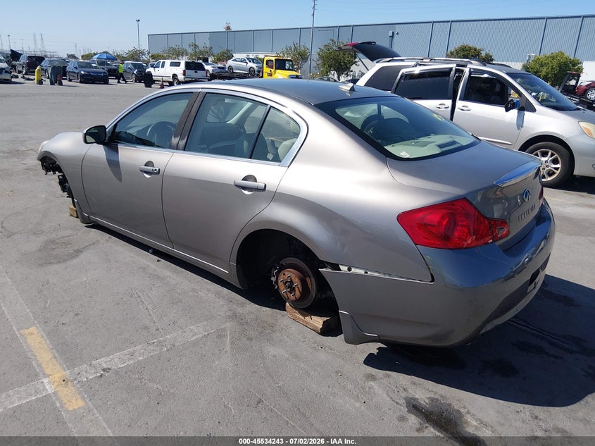 2008 Infiniti G35 VIN JNKBV61E18M226980 IAAI salvage auction — FRONT END, Salvage (California), sold $200 on 2026-07-20 (photo 3)