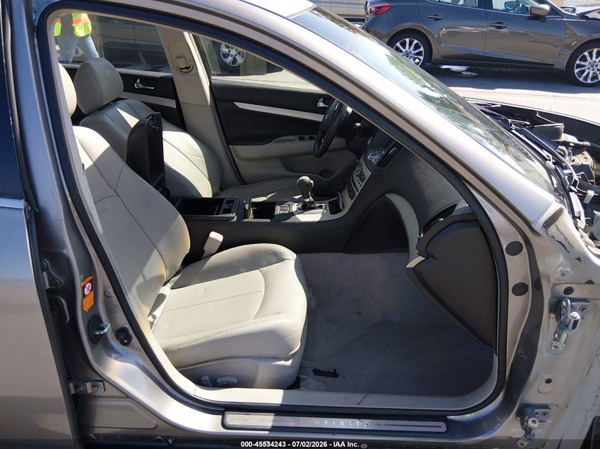 2008 Infiniti G35 VIN JNKBV61E18M226980 IAAI salvage auction — FRONT END, Salvage (California), sold $200 on 2026-07-20 (photo 5)