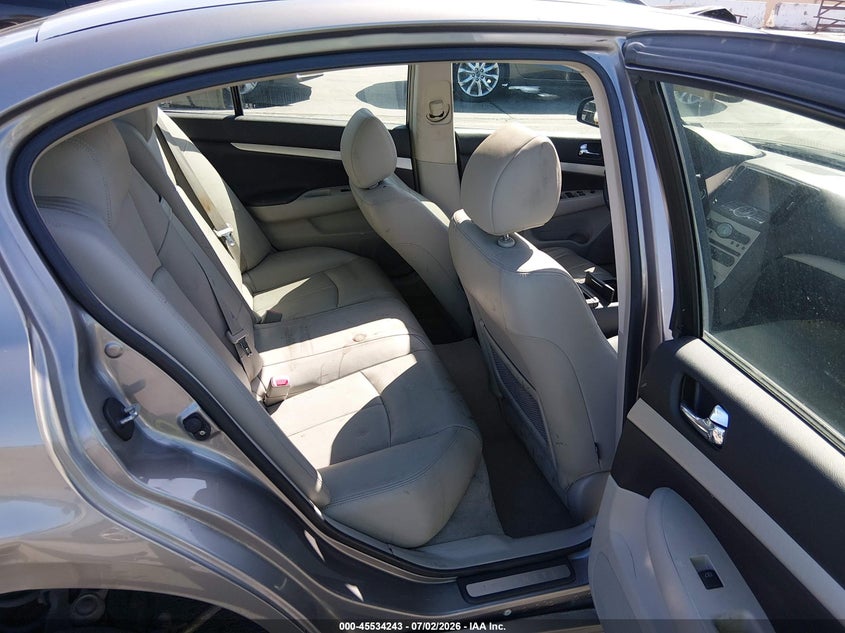 2008 Infiniti G35 VIN JNKBV61E18M226980 IAAI salvage auction — FRONT END, Salvage (California), sold $200 on 2026-07-20 (photo 8)