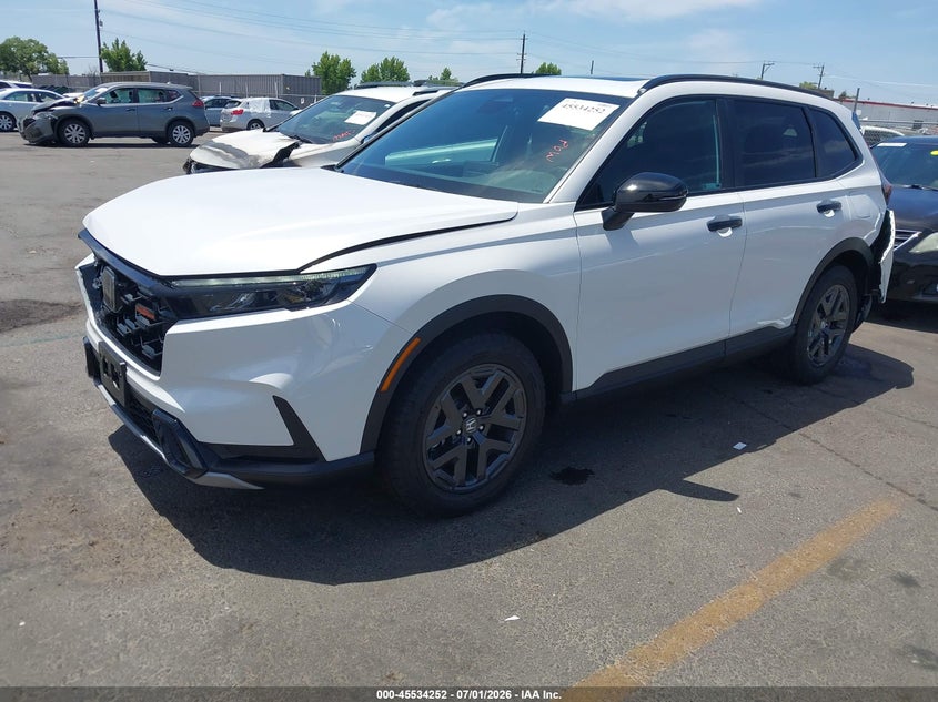 2026 Honda Cr-v VIN 7FARS6H62TE053760 IAAI salvage auction — REAR END, Salvage Title, sold $50 on 2026-07-29 (photo 2)