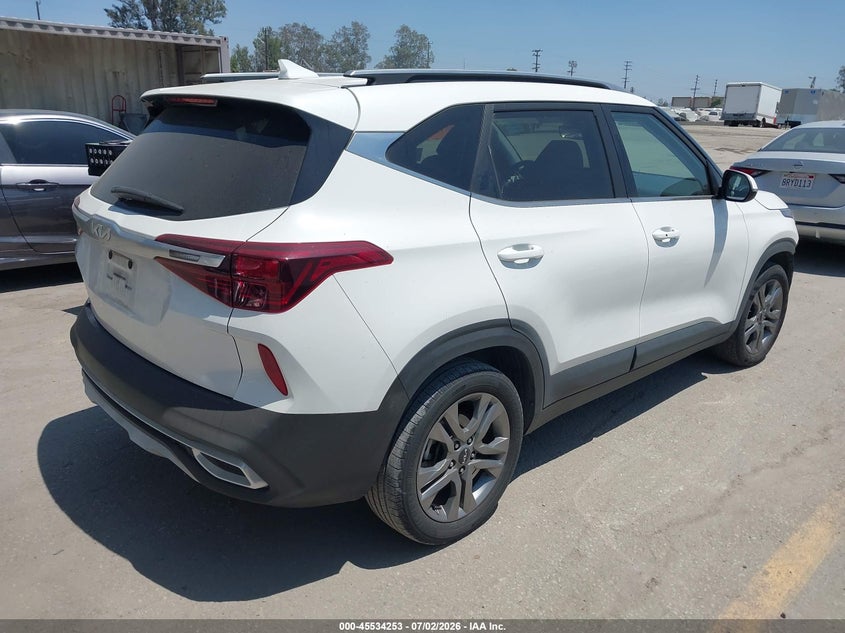 2023 Kia Seltos VIN KNDEU2AA9P7414442 IAAI salvage auction — FRONT END, Salvage Title, sold $6,000 on 2026-07-29 (photo 4)