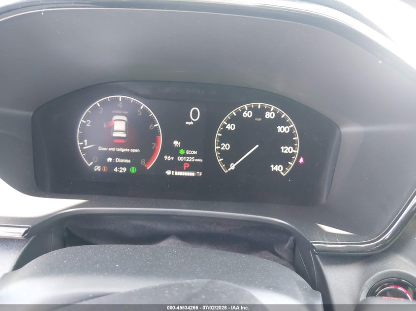 2026 Honda Cr-v VIN 5J6RS3H45TL014550 IAAI salvage auction — NORMAL WEAR, Enterprise Vehicles Clear Only (Texas), sold $15,200 on 2026-07-09 (photo 7)