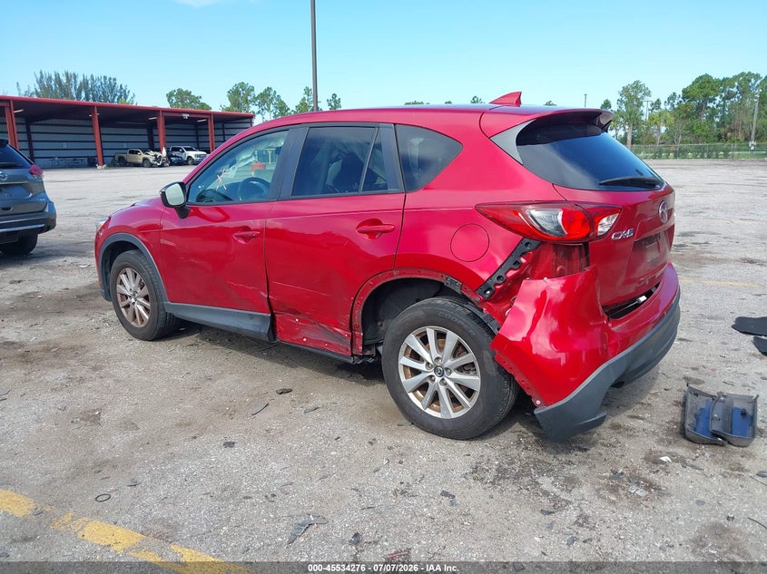 2016 Mazda Cx-5 VIN JM3KE2CY9G0852517 IAAI salvage auction — REAR END, Rebuildable (Florida), sold $2,350 on 2026-07-29 (photo 3)